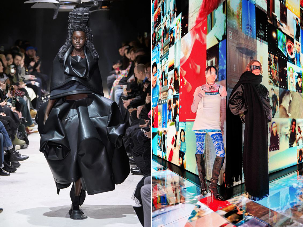 Comme des Garcons-Balenciaga - Paris Fashion Week - Womenswear Fall/Winter 2024-2025